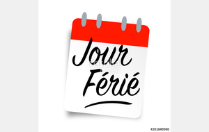 JOURS FERIES