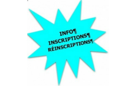 INSCRIPTIONS